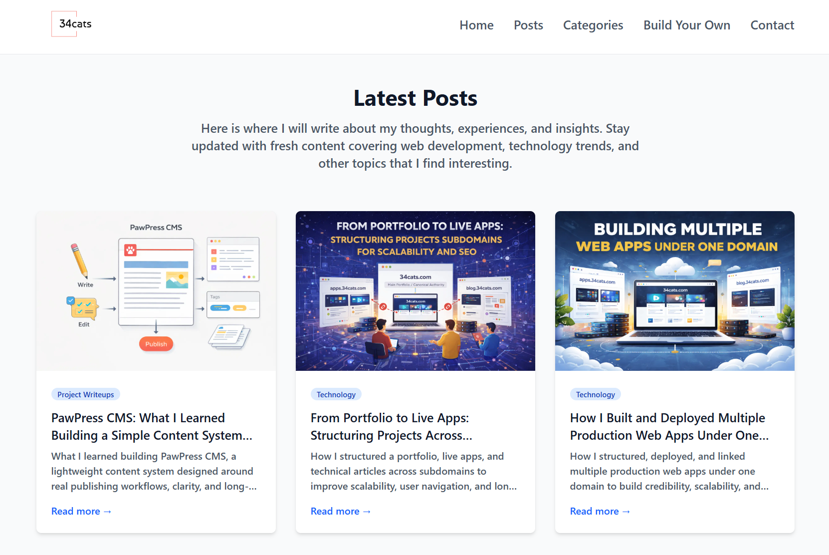 PawPress Posts Section